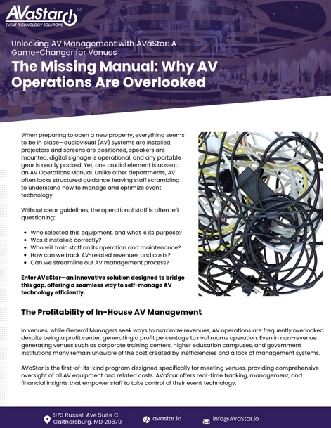 The Missing Manual